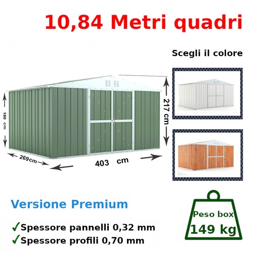 Casetta giardino rimessa - da,