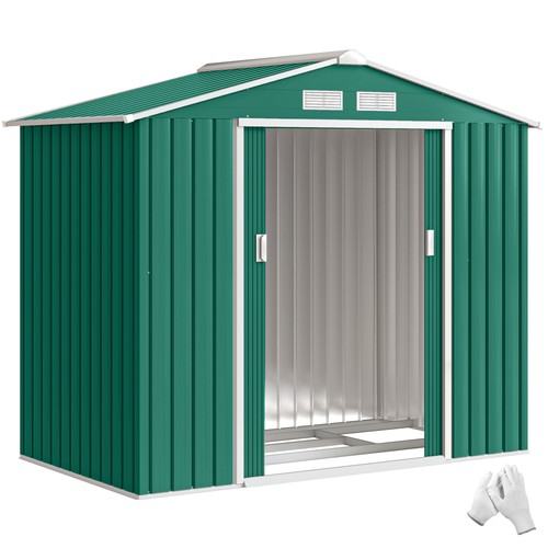 Outsunny casetta giardino - casetta,