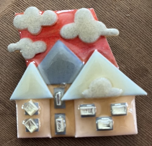 Spilla house pins - by, lucinda